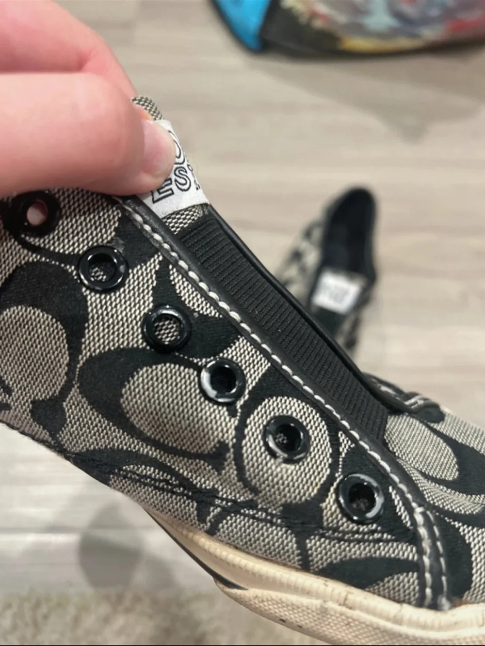 Coach Bev Signature Logo Slip-On Sneakers